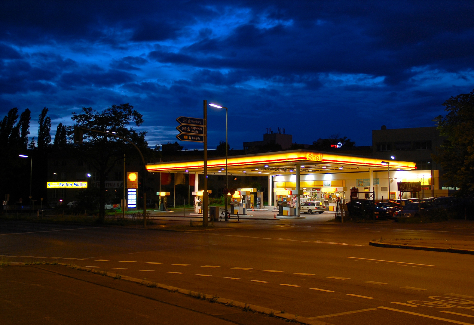 Tankstelle