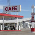 Tankstelle an der Route 66 bei Amboy