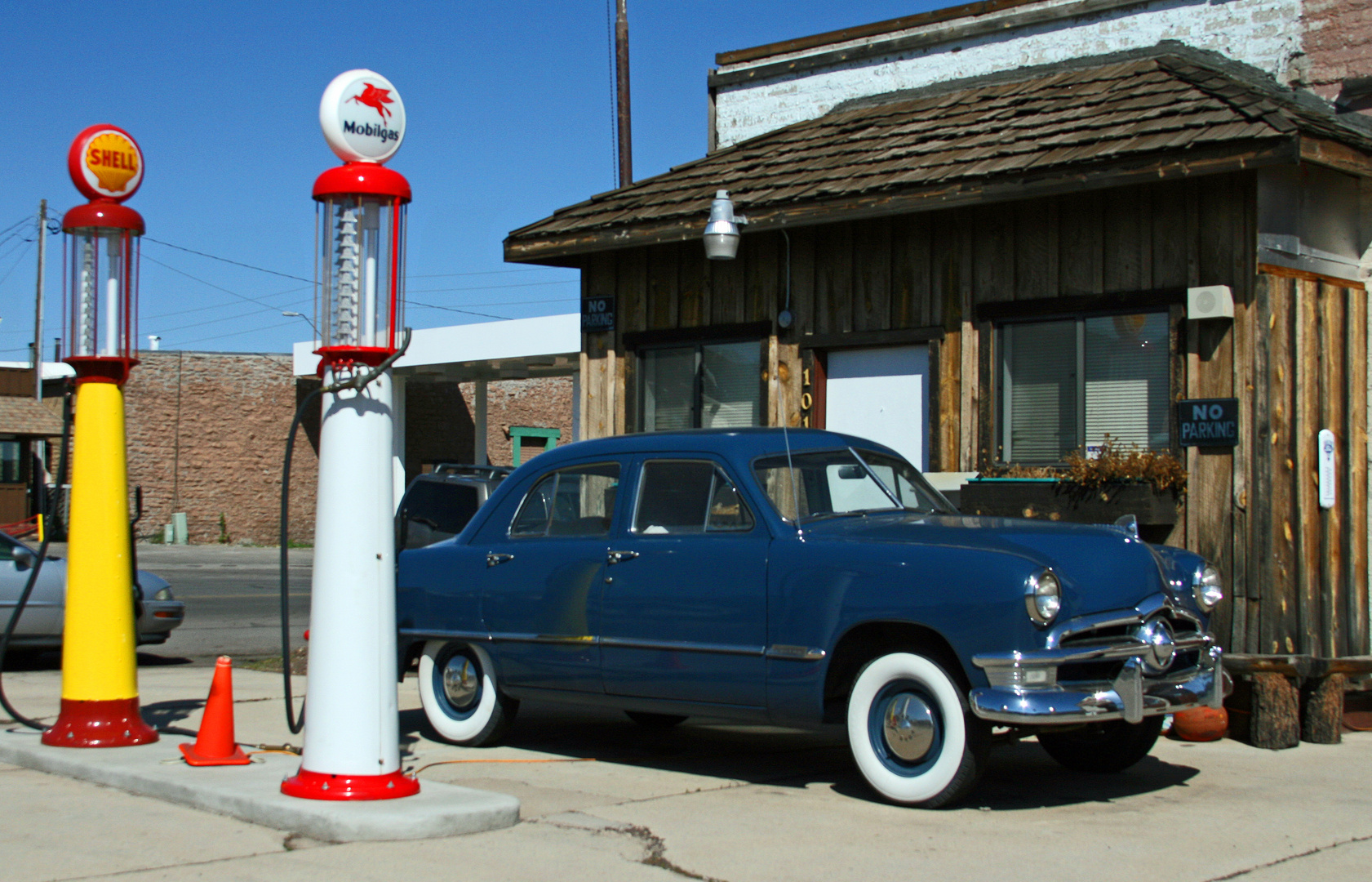 Tankstelle an der Route 66 bei Williams