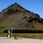 Tankstelle bei Arnarstapi in der Gemeinde Snæfellsbær