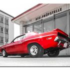 Tankstelle Brandshof - Dodge Challenger "NYFD Red"