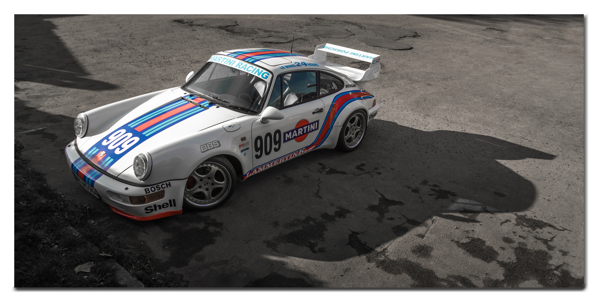 Tankstelle Brandshof - Porsche 911 RSR 3.8 "Martini Racing"