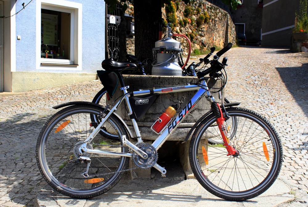 -Tankstelle für Radfahrer....