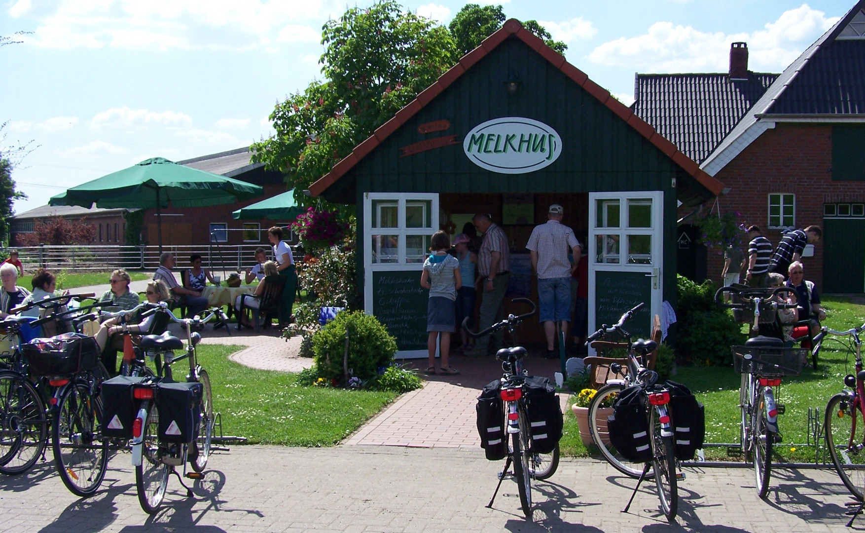 Tankstelle für Radler