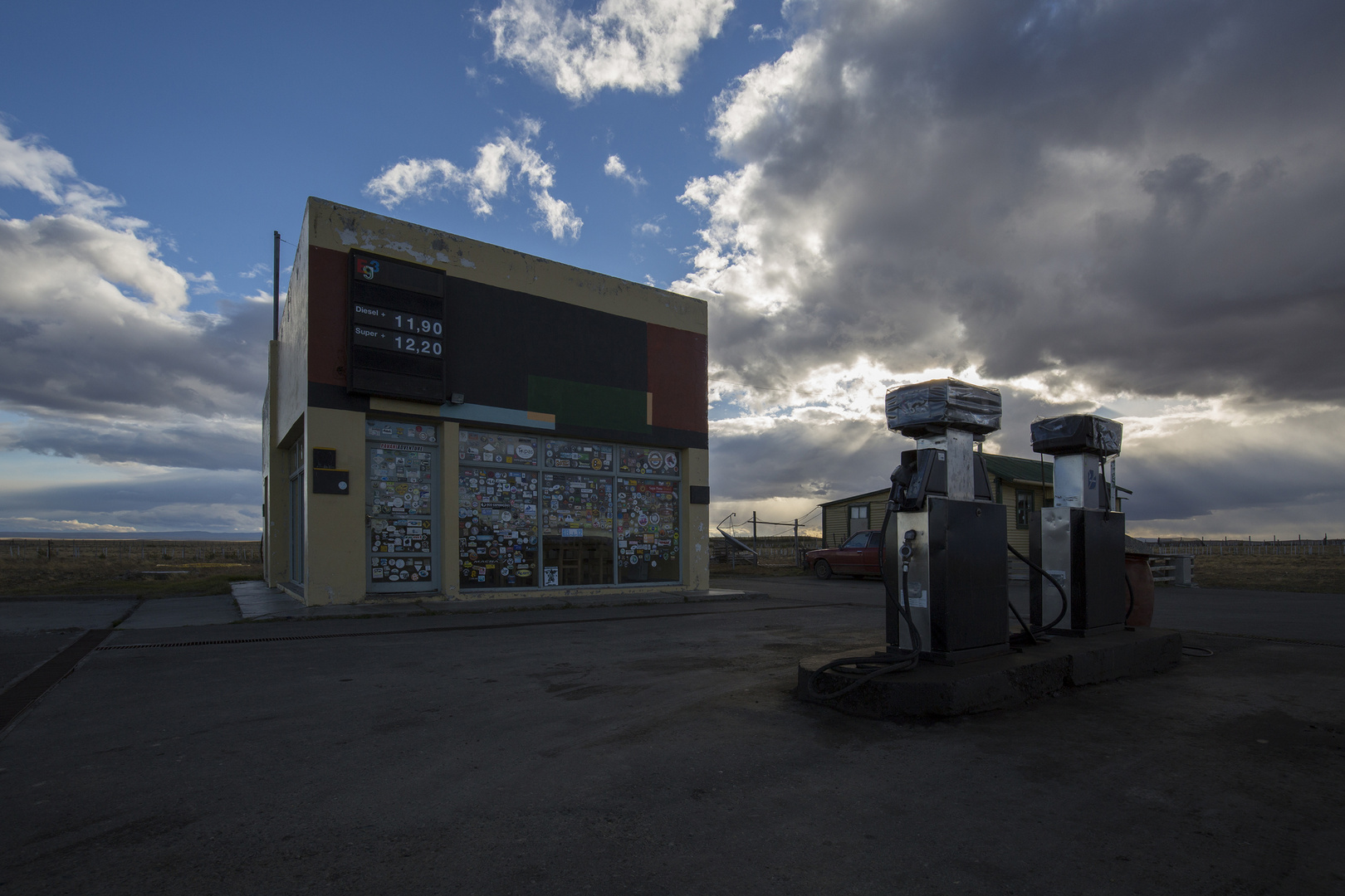 Tankstelle im Nirgendwo