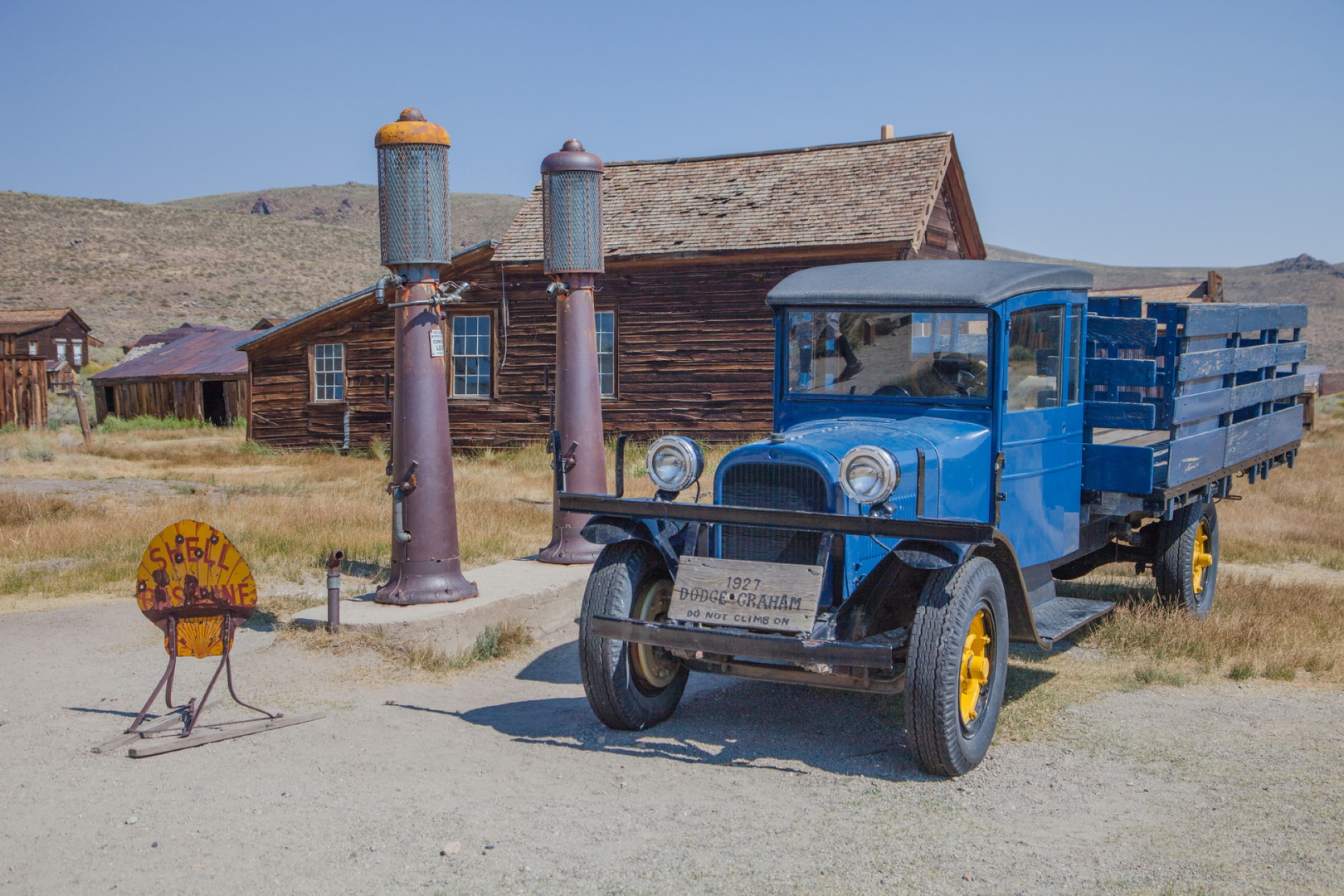 Tankstelle in Bodie