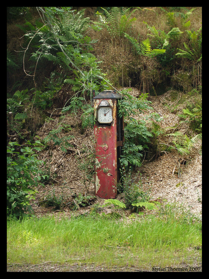 Tankstelle in den Highlands