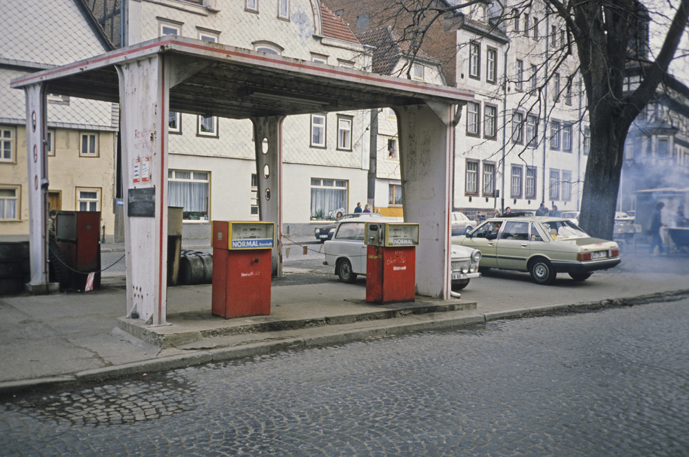 Tankstelle in der DDR