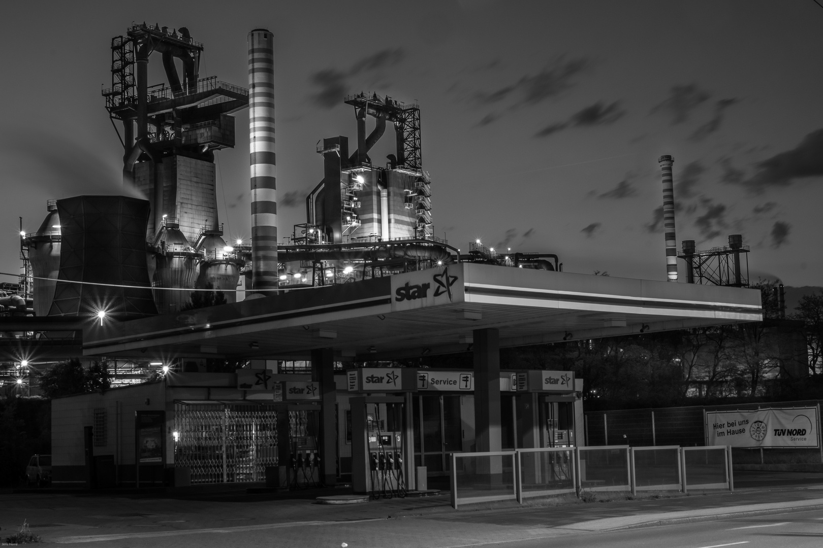 Tankstelle in Duisburg