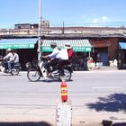 Tankstelle in Hanoi