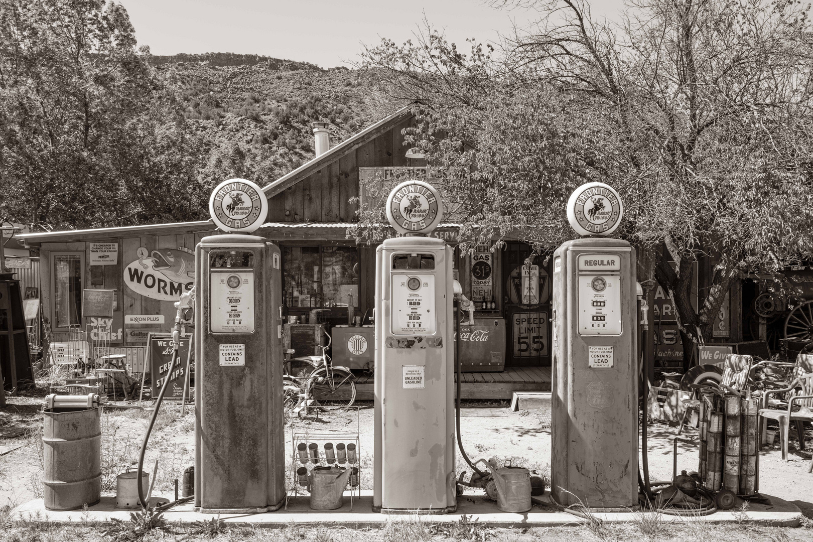 Tankstelle in New Mexico