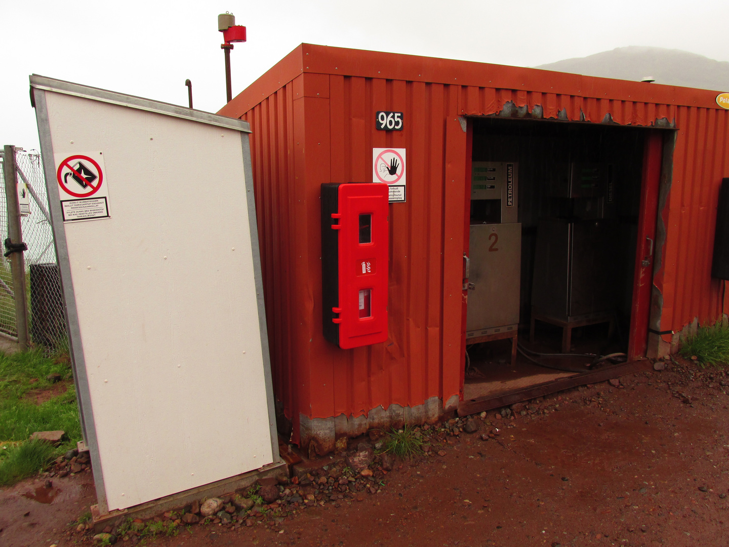 Tankstelle in Qassiarsuk/Südgrönland