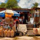 Tankstelle in Sihanoukville (Kambodscha)