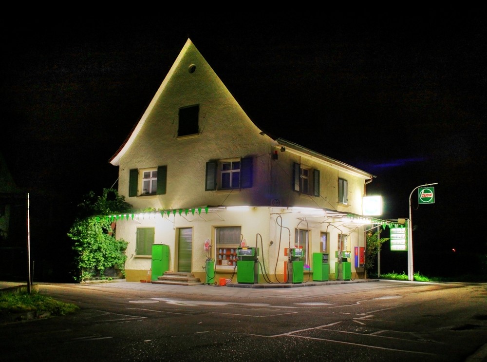 Tankstelle in Teningen