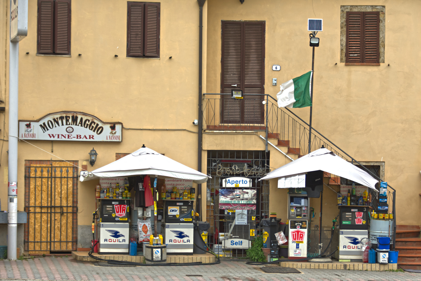 Tankstelle Montemaggio