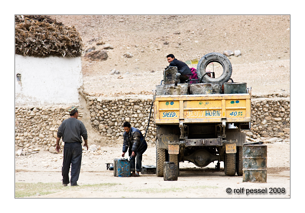 Tankwagen - Zanskar Highway