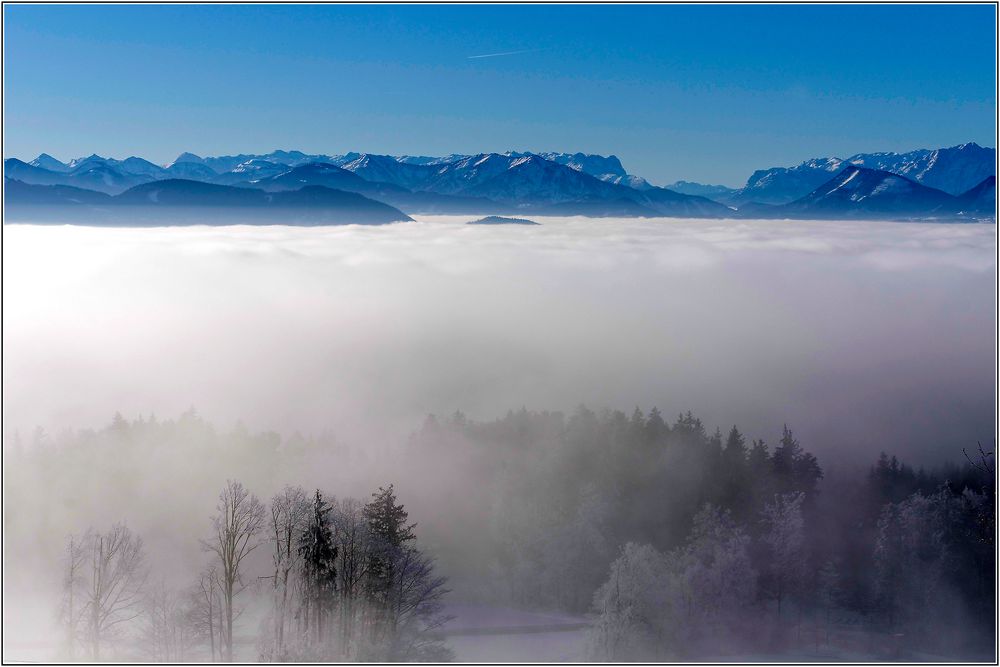 Tannberg Richtung Gaisberg-Untersberg