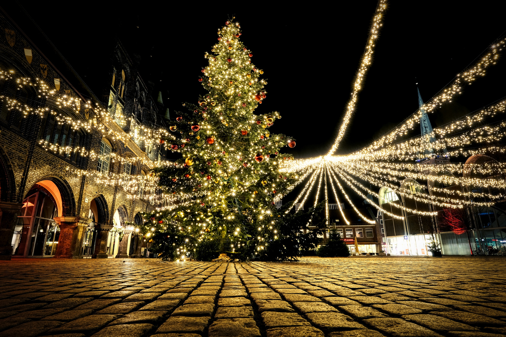 Tannenbaum Lübecker Markt