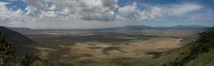 Tansania - Ngorongoro - Erster Blick in den Krater 