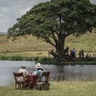 Tansania - Ngorongoro - Picknik am Hippo-Pool