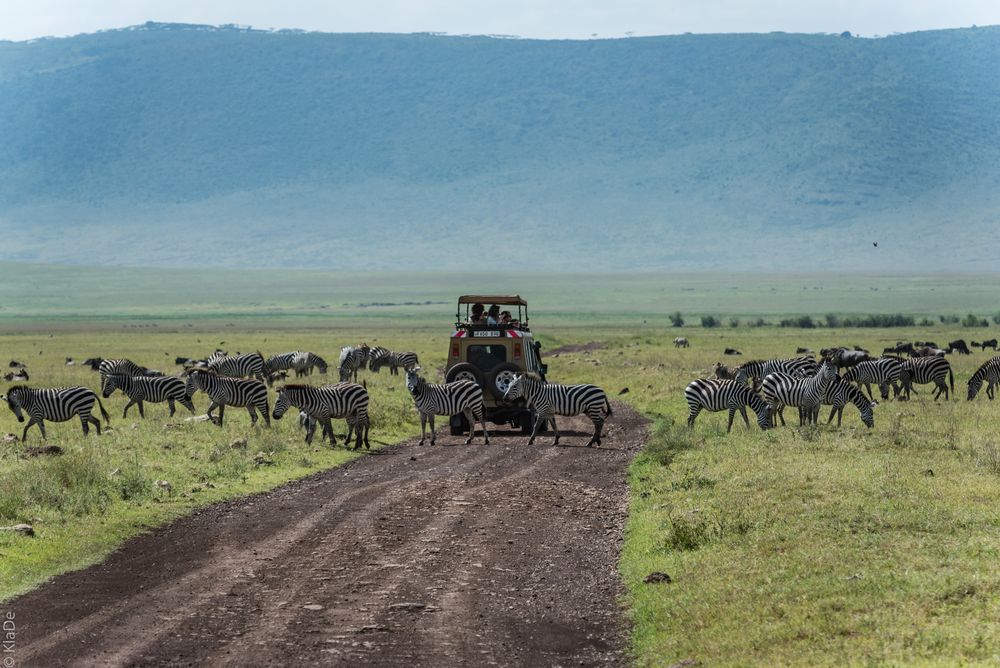 Tansania - Ngorongoro - Straßenszene