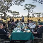 Tansania - Serengeti - Frühstück im Busch