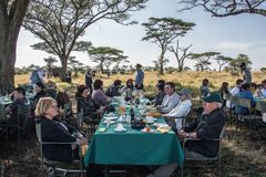 Tansania - Serengeti - Frühstück im Busch