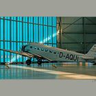 - Tante JU 52 vor Blau -