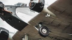 Tante Ju (Junkers Ju-52) im Landeanflug