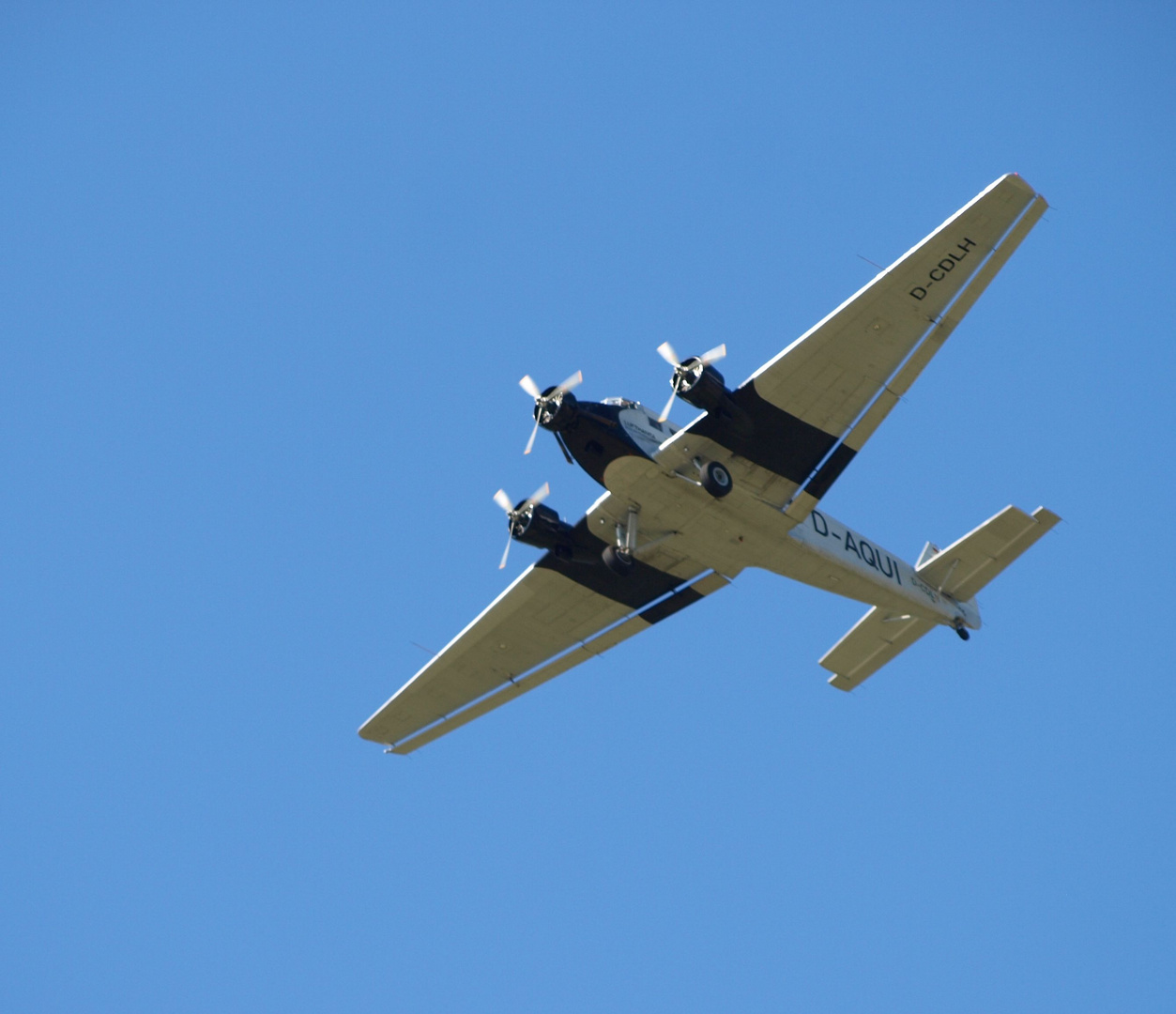 "Tante Ju" mal aus einer anderen Perspektive / Junkers Ju 52/ 3m