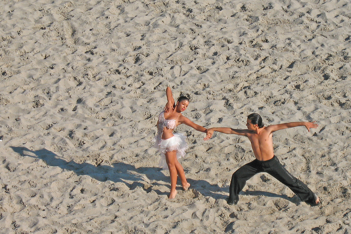 Tanz am Strand