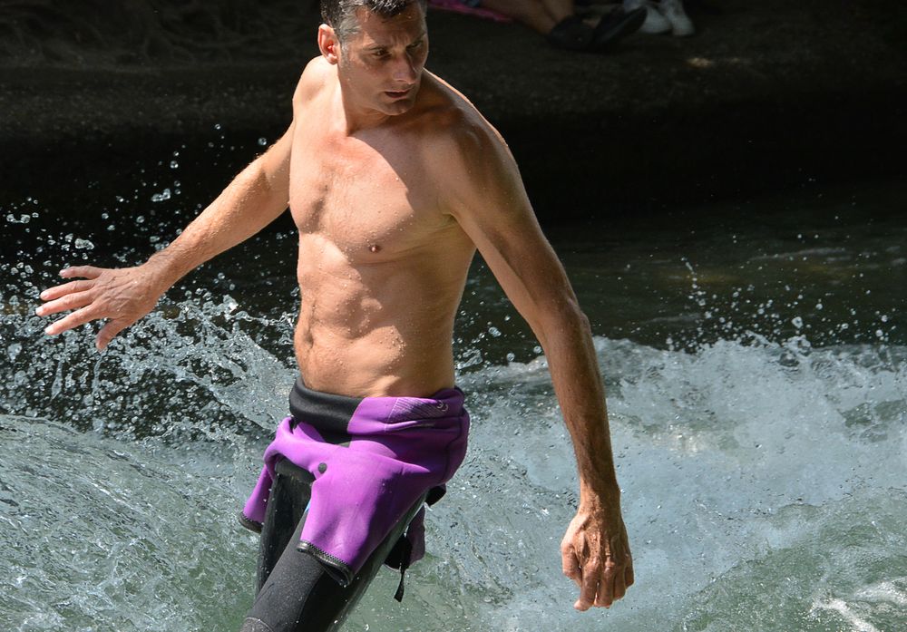 Tanz auf dem Eisbach - Sven Verbarg