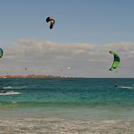 Tanz der Kitesurfer