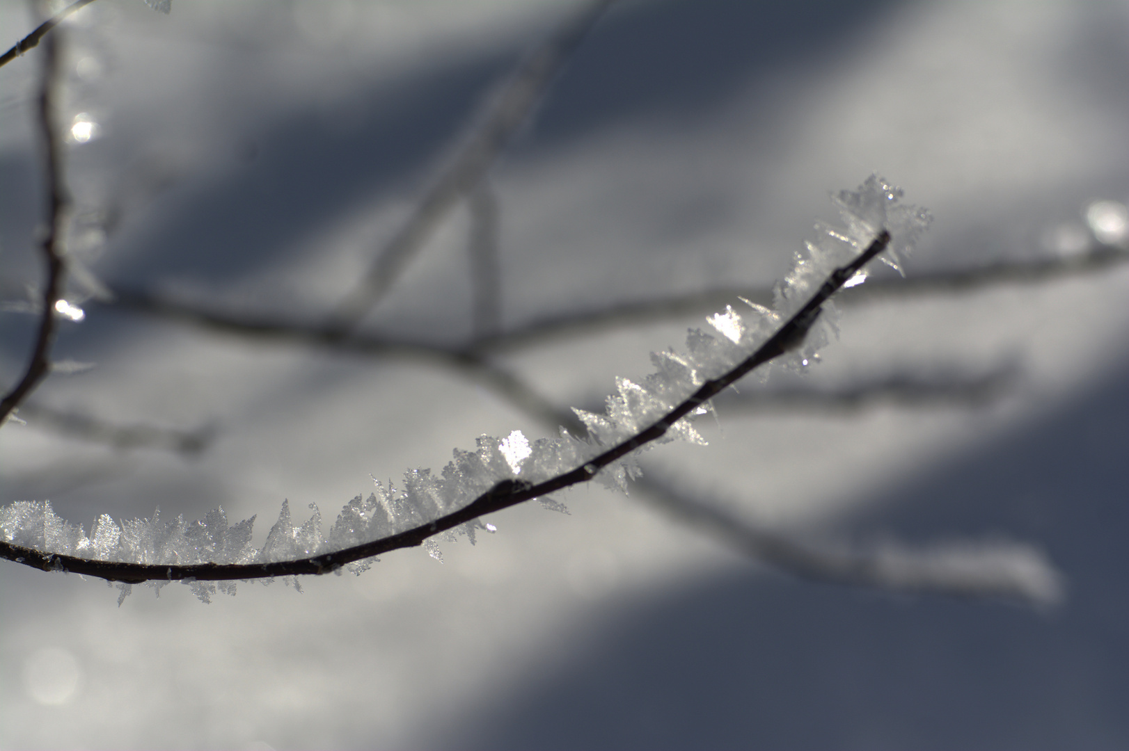 Tanz der kleinen Eiskristalle