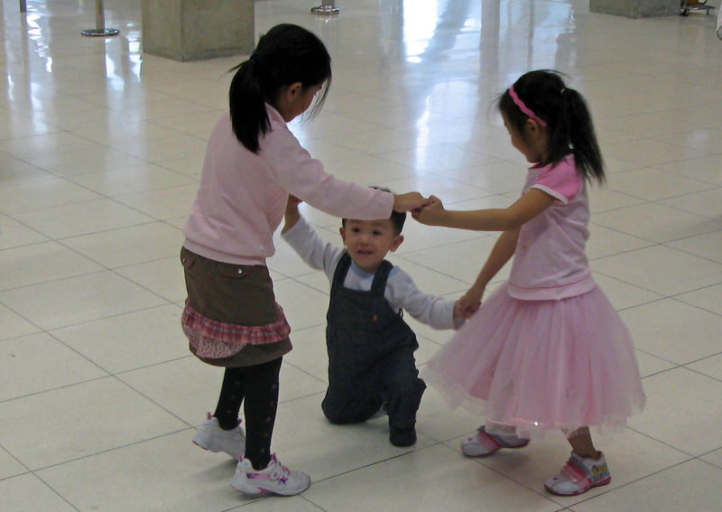 Tanz im Flughafen