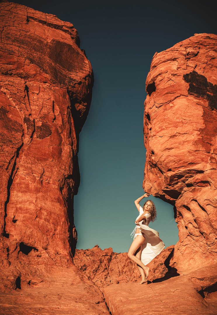 Tanz im Valley of Fire