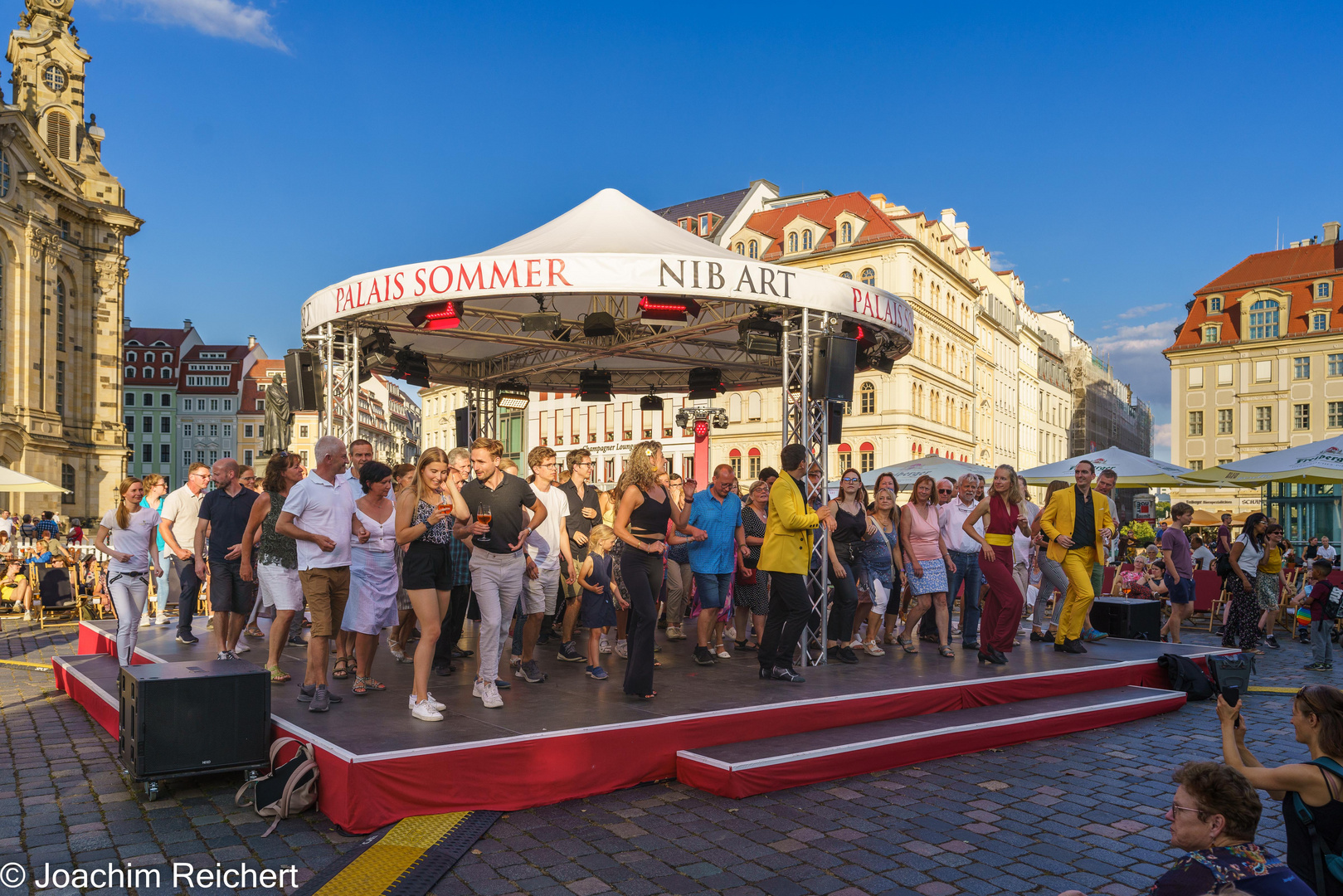 Tanzabend im Rahmen des Kunstfestivals von Dresden vom 21.07. - 14.08.2022 