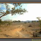 Tanzania 2001 - Abendstimmung in Mbesa Mission, Tunduru District