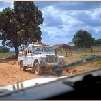 Tanzania 2001 - Tunduru, Ruvuma Region - Land Rover "One Ten" On The Road