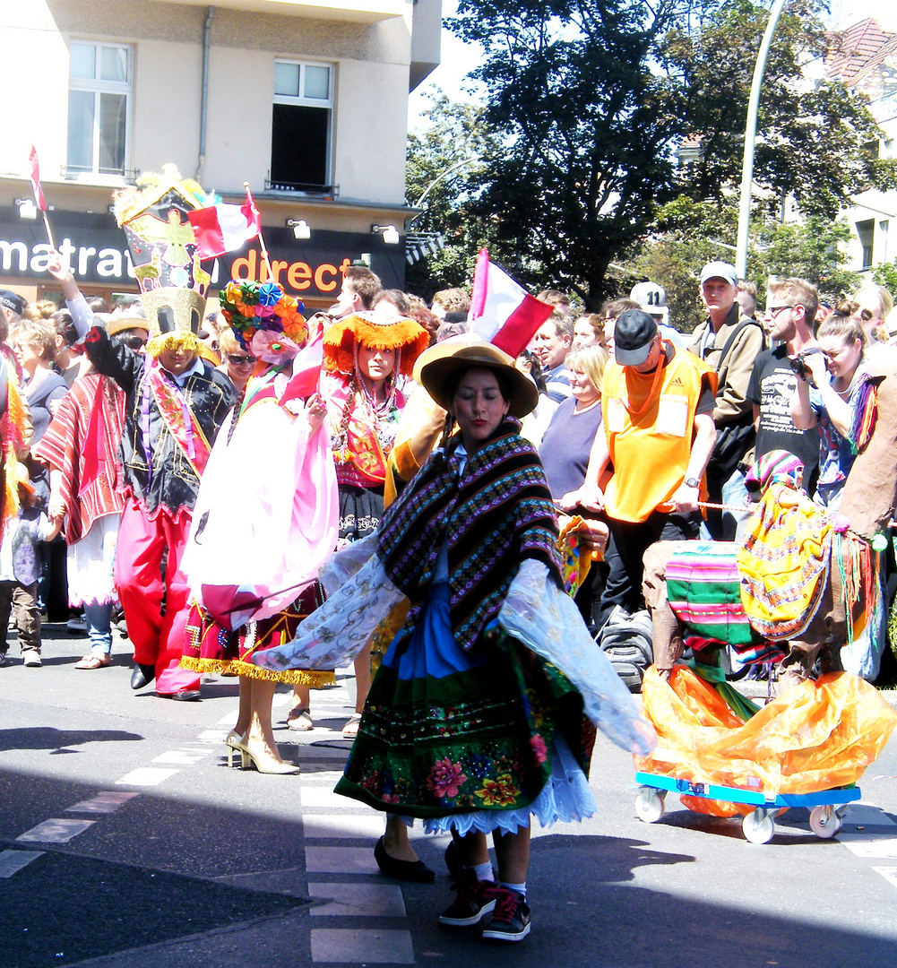 Tanzen beim Karneval in Berlin