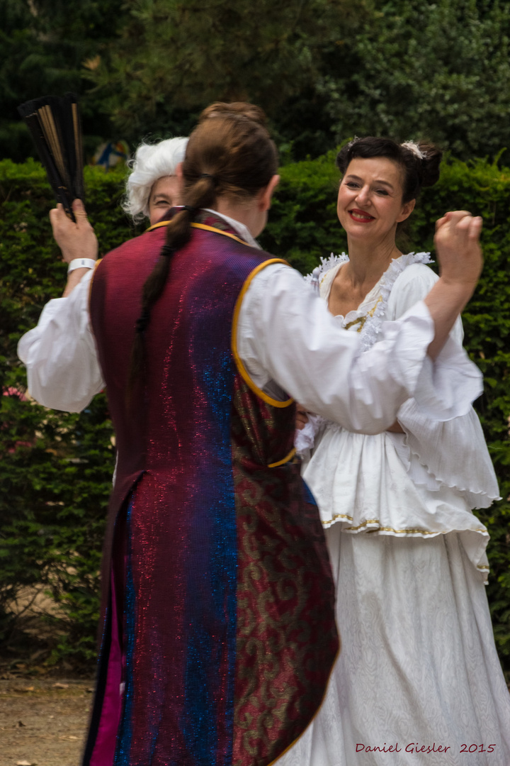 Tanzen im Schlosspark