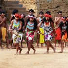 Tanzende Embera-Indianer