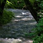 tanzendes Licht auf dem ungestümen Wasser