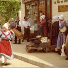 Tanzgruppe in Sault (Sudfrankreich)