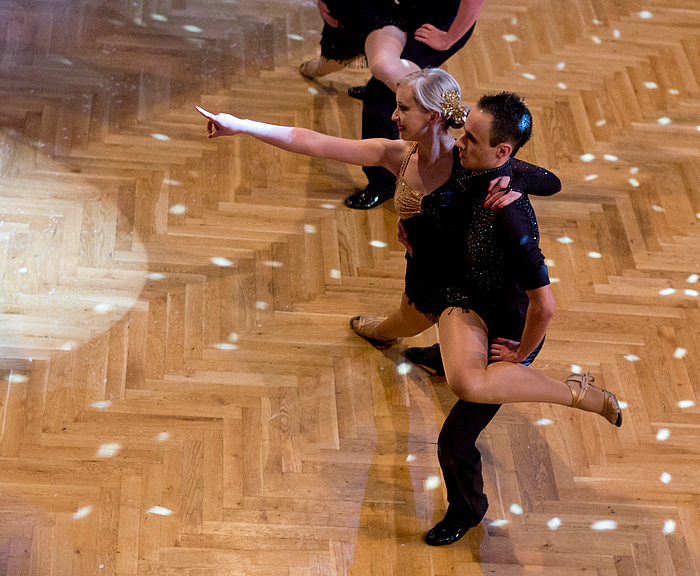 Tanzschule Streng Fürth - Lateinformation A (4) "Golden Nights"