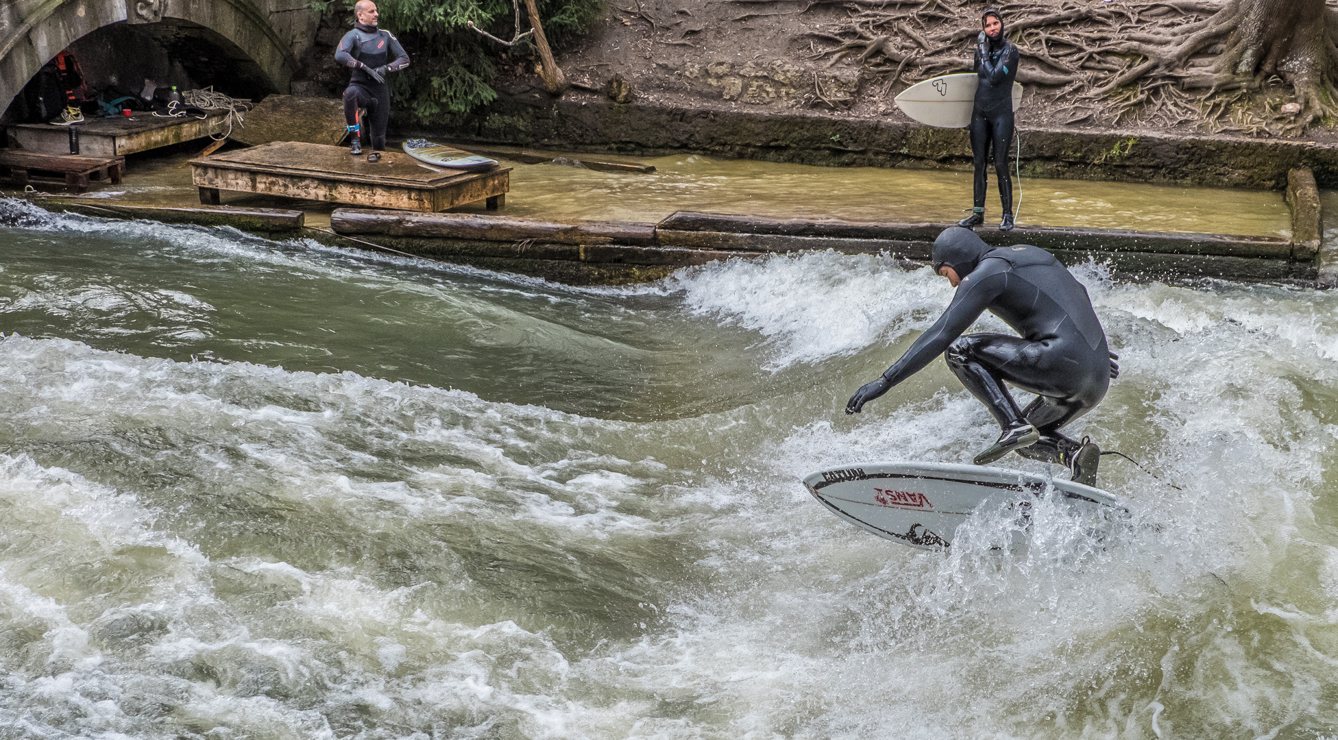 Tao Schirrmacher rocked die Eisbachwelle #2