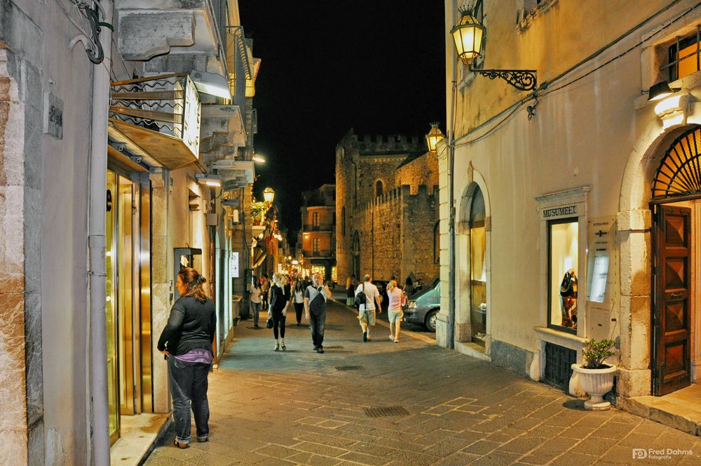 Taormina, Abendspaziergang