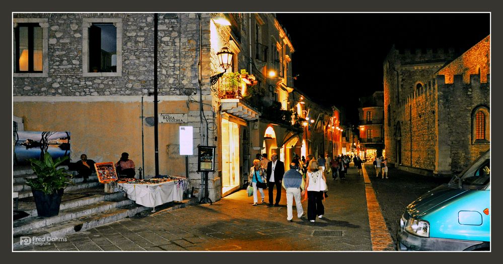 Taormina, Abendspaziergang