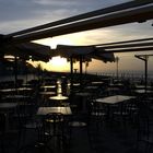 Taormina - Cafè bei Sonnenaufgang