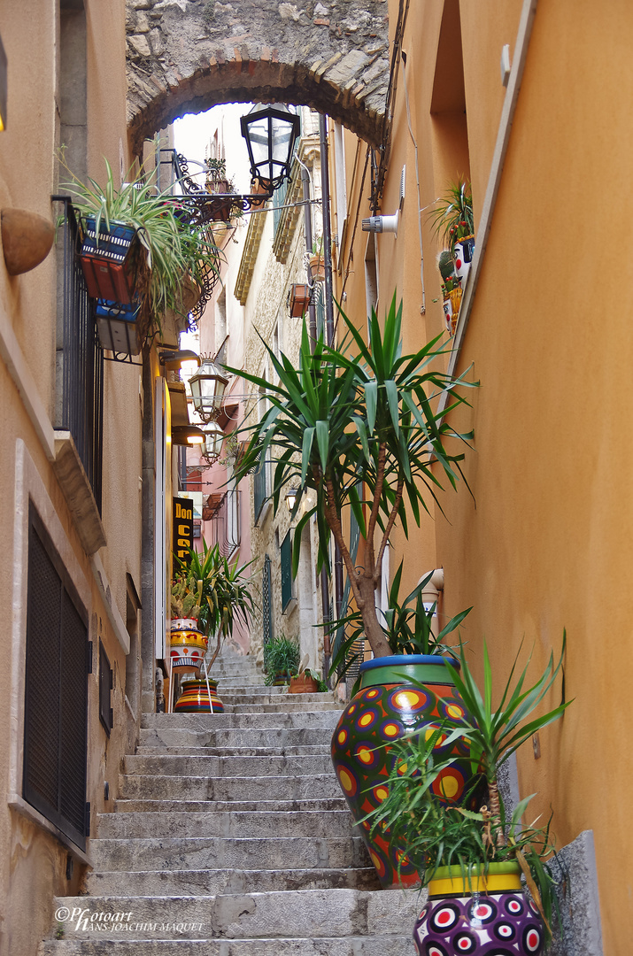 Taormina Gasse